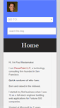 Mobile Screenshot of paulmestemaker.com